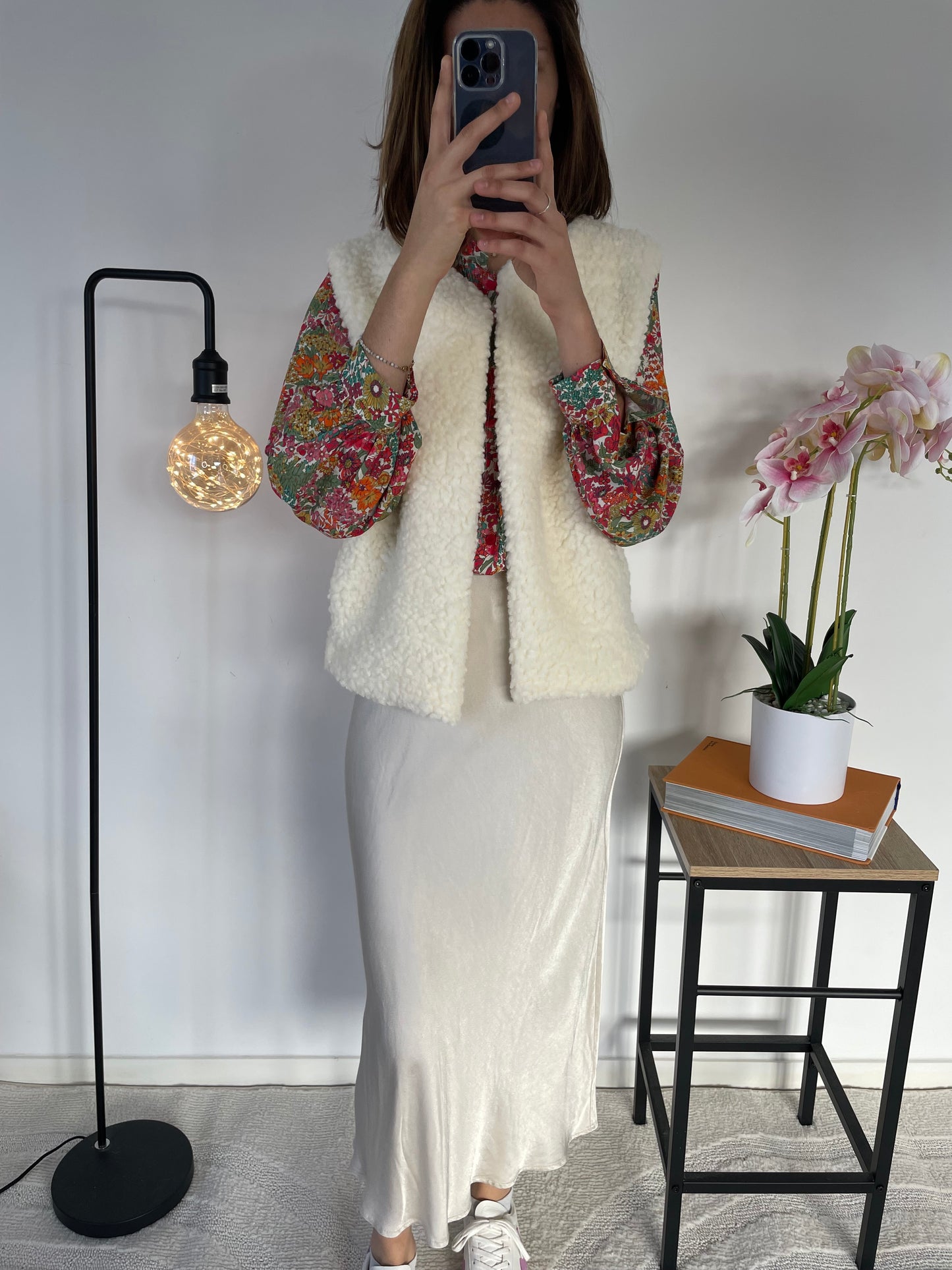Gilet Olivia Blanc